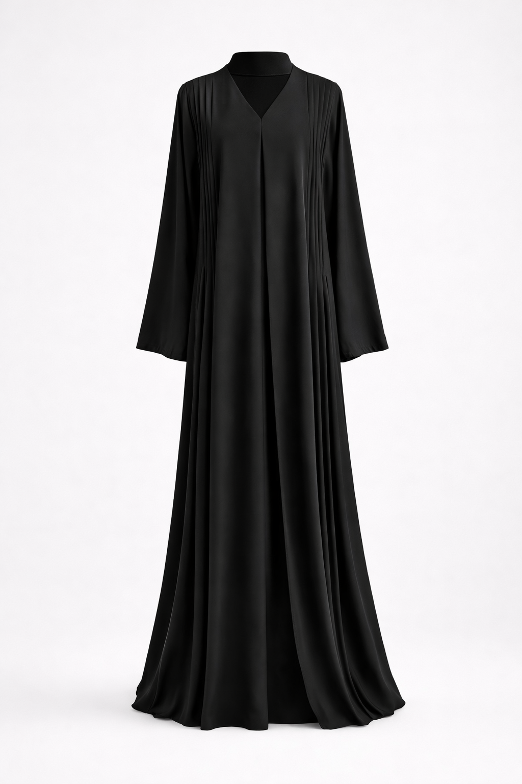 Pleated Detail Abaya