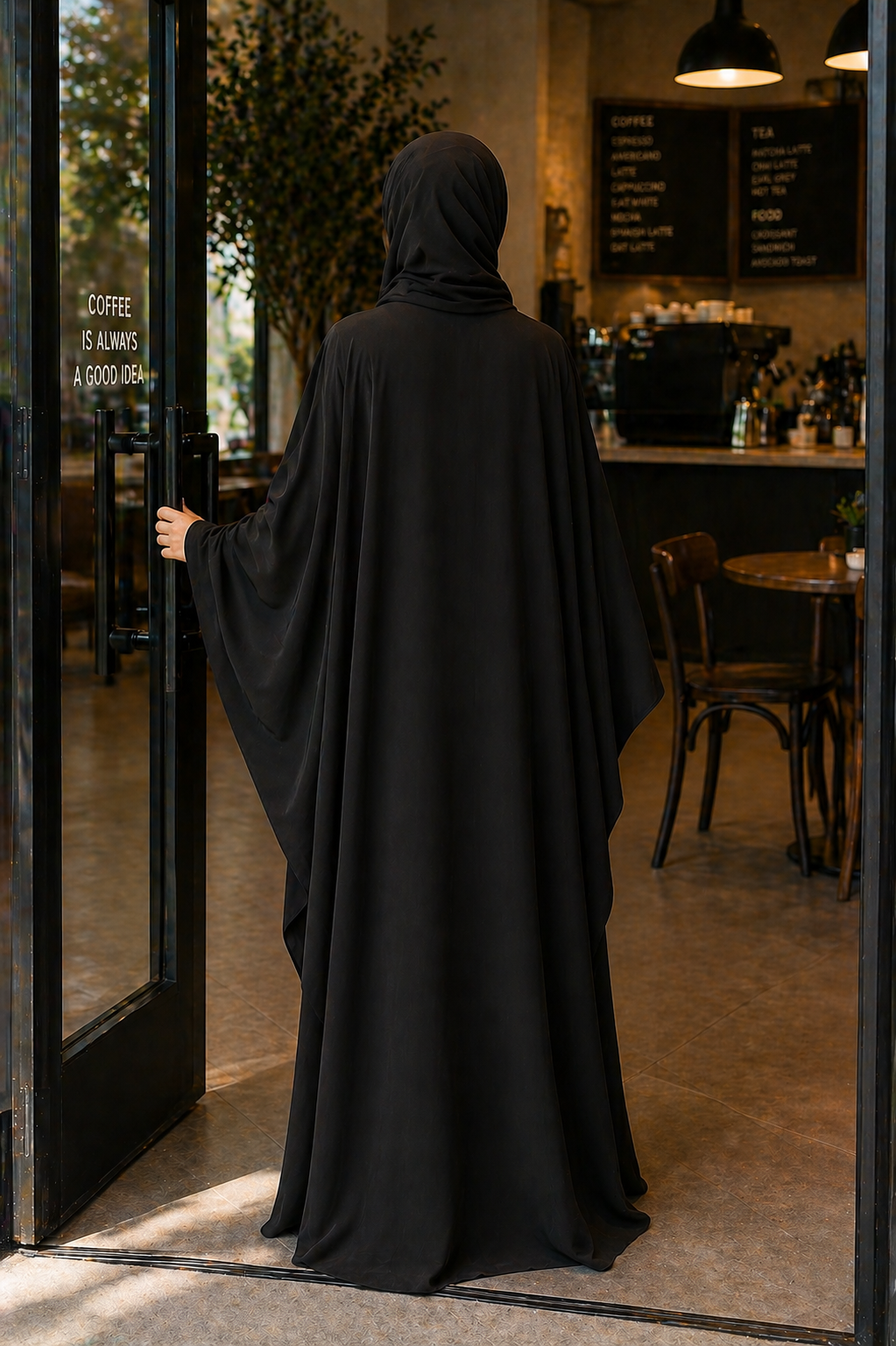 Batwing Abaya