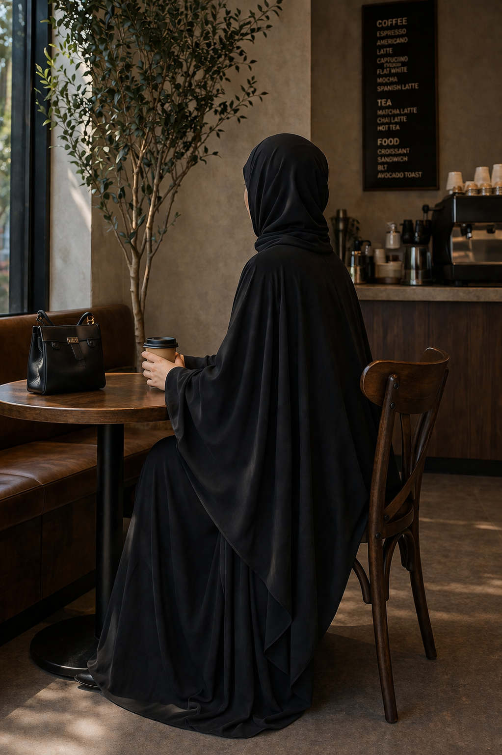 Batwing Abaya