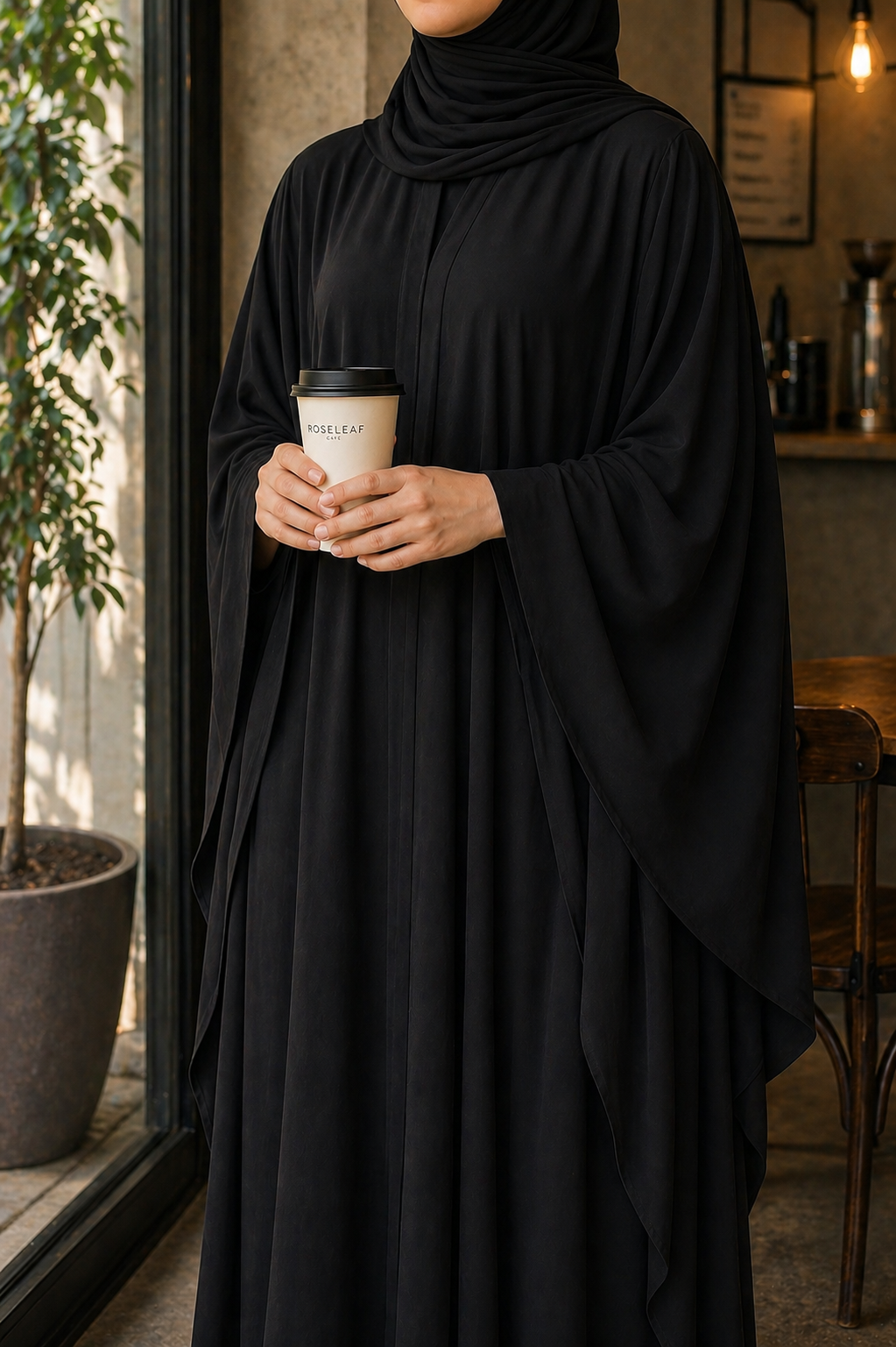 Batwing Abaya