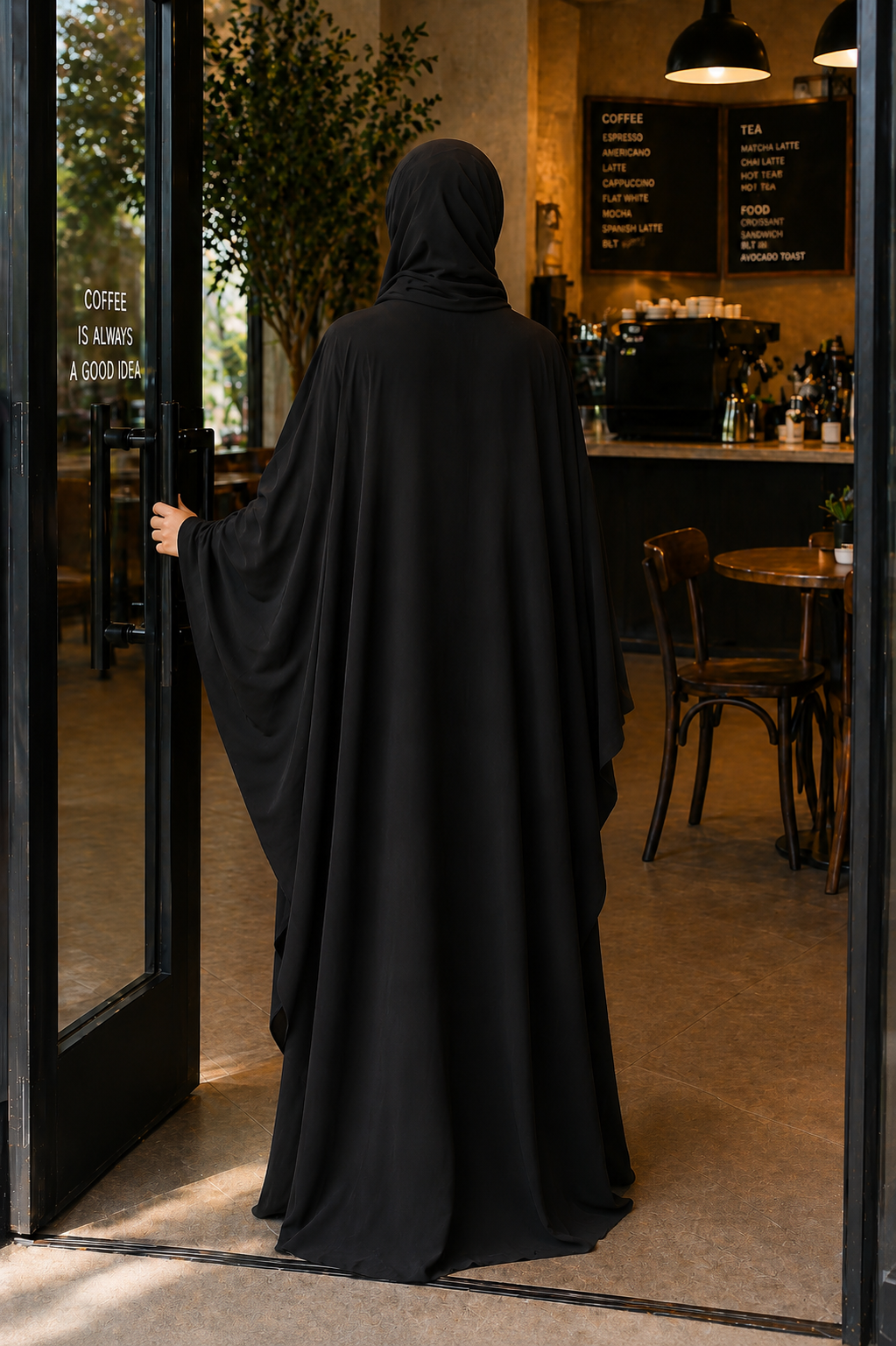 Batwing Abaya