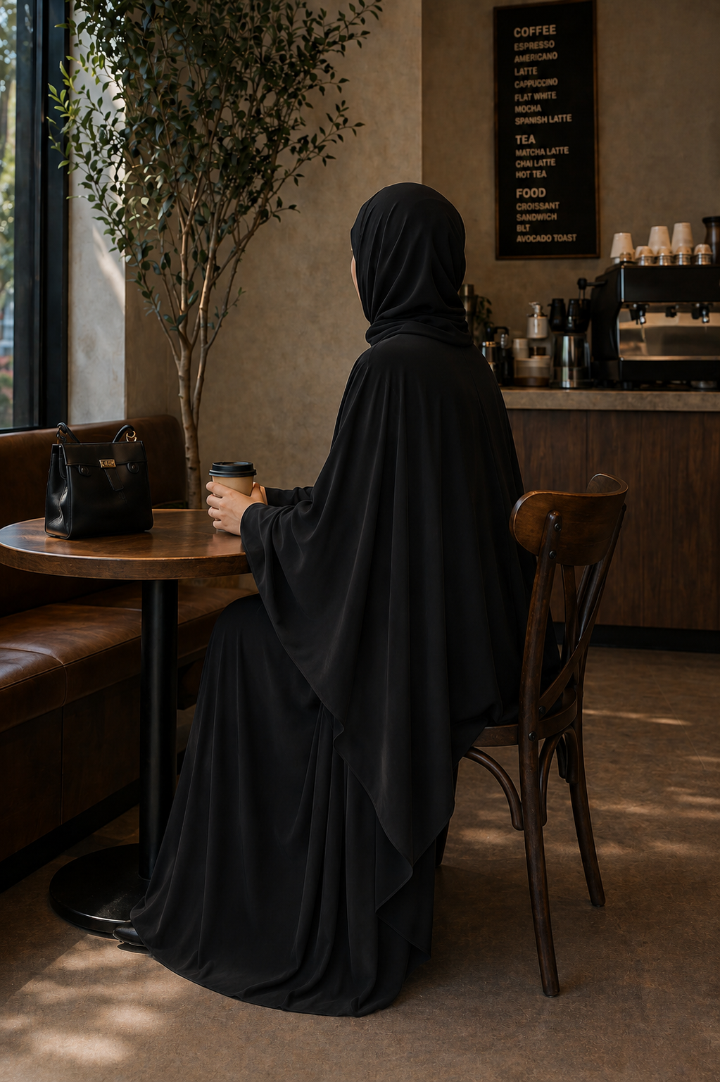 Batwing Abaya
