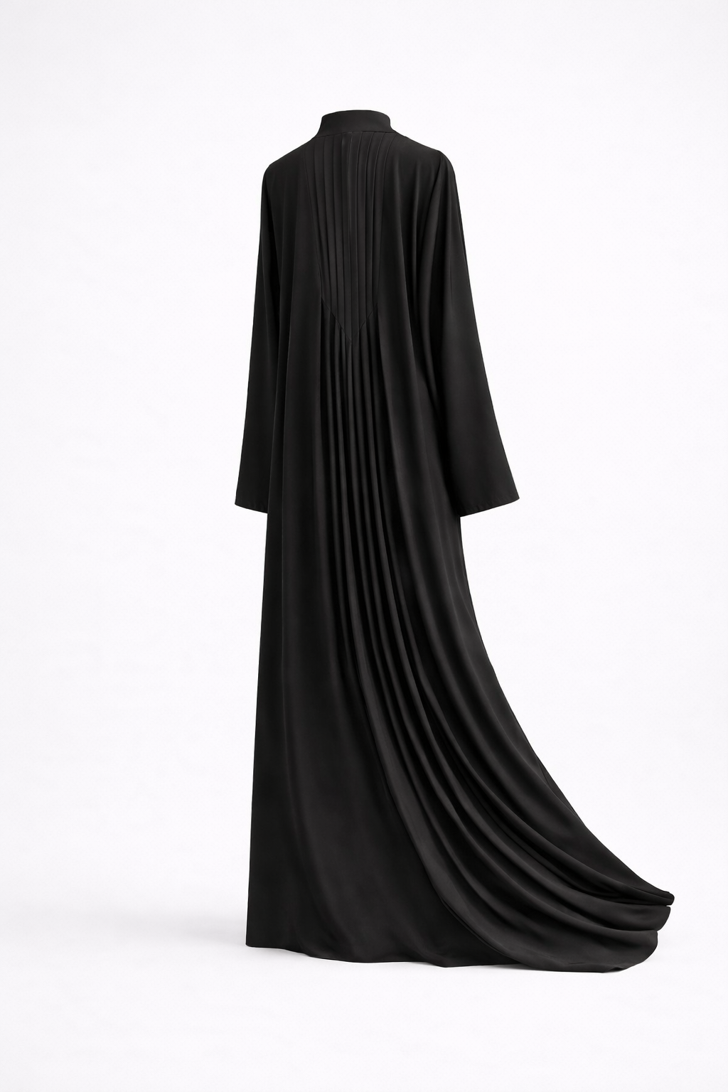 Pleated Detail Abaya